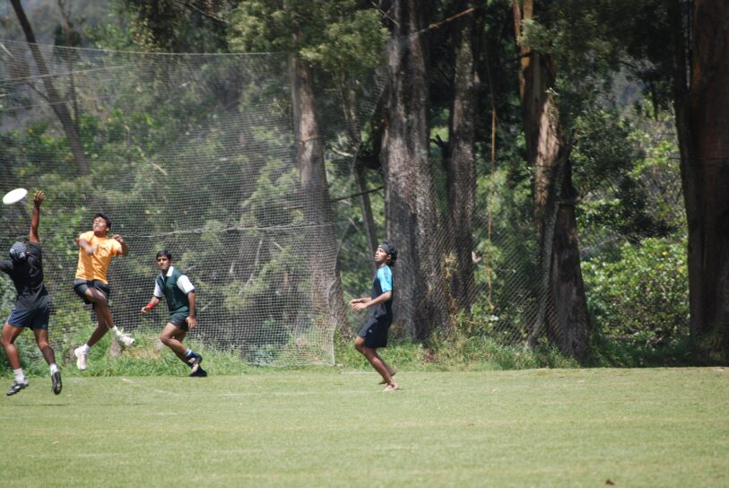 ultimate frisbee in kodaikanal