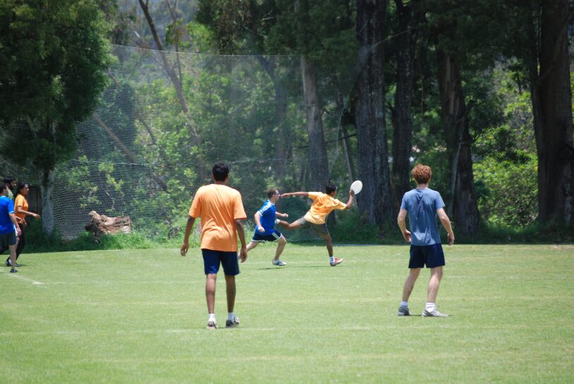 ultimate frisbee in kodaikanal