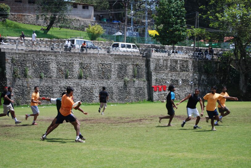 ultimate frisbee in kodaikanal