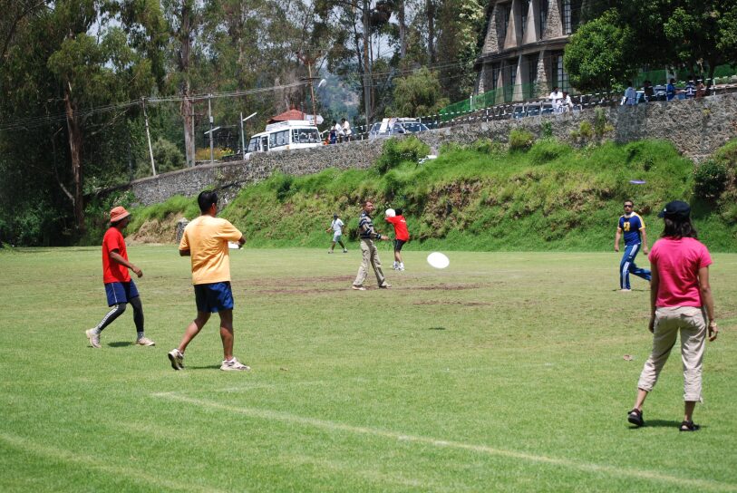 ultimate frisbee in kodaikanal